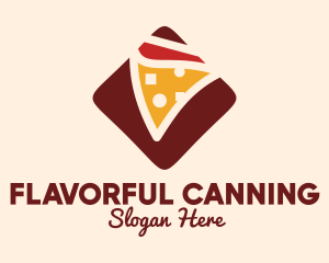 Pizzeria Pizza Box logo design