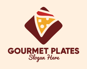 Pizzeria Pizza Box logo design