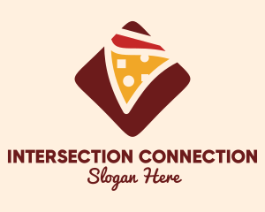 Pizzeria Pizza Box logo design