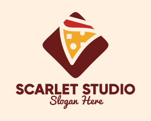 Pizzeria Pizza Box logo design