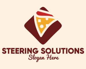 Pizzeria Pizza Box logo design