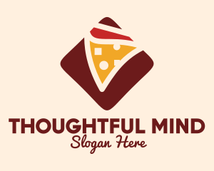 Pizzeria Pizza Box logo design