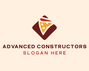 Pizzeria Pizza Box logo design