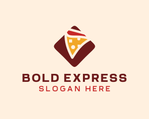 Pizzeria Pizza Box logo design