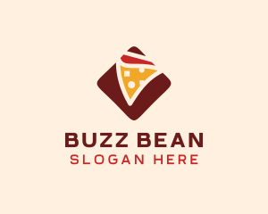 Pizzeria Pizza Box logo design