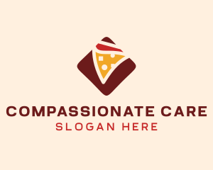 Pizzeria Pizza Box logo design