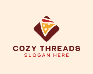 Pizzeria Pizza Box logo design