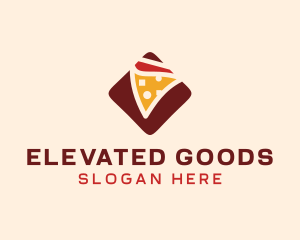 Pizzeria Pizza Box logo design