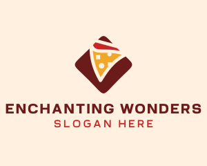 Pizzeria Pizza Box logo design