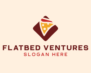 Pizzeria Pizza Box logo design