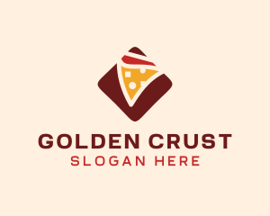 Pizzeria Pizza Box logo design