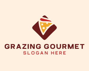 Pizzeria Pizza Box logo design