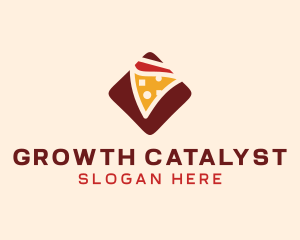 Pizzeria Pizza Box logo design