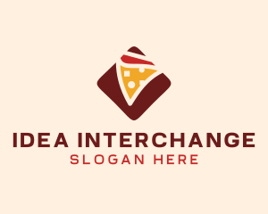 Pizzeria Pizza Box logo design