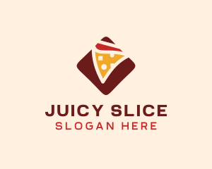 Pizzeria Pizza Box logo design