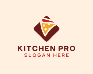 Pizzeria Pizza Box logo design