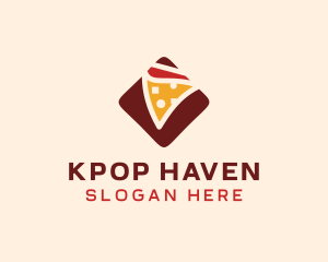 Pizzeria Pizza Box logo design