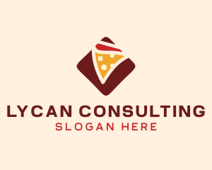 Pizzeria Pizza Box logo design