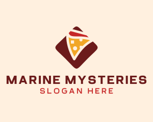 Pizzeria Pizza Box logo design