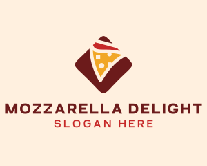 Pizzeria Pizza Box logo design