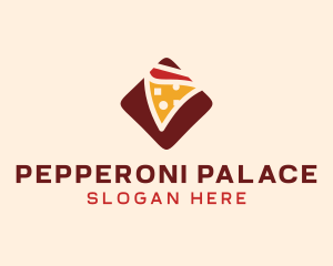 Pizzeria Pizza Box logo design