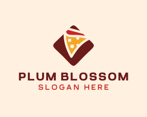 Pizzeria Pizza Box logo design