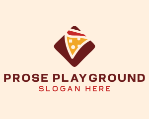 Pizzeria Pizza Box logo design