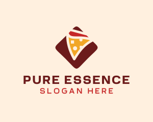 Pizzeria Pizza Box logo design