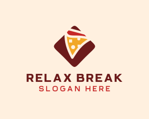 Pizzeria Pizza Box logo design