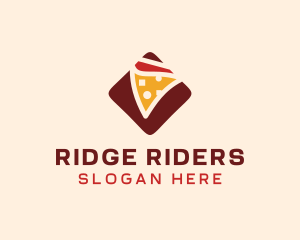 Pizzeria Pizza Box logo design