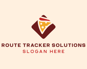 Pizzeria Pizza Box logo design