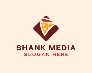 Pizzeria Pizza Box logo design