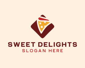 Pizzeria Pizza Box logo design