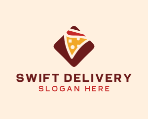 Pizzeria Pizza Box logo design