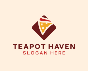 Pizzeria Pizza Box logo design