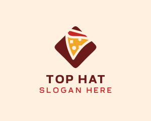 Pizzeria Pizza Box logo design