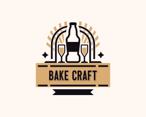 Craft Beer Brewery logo design