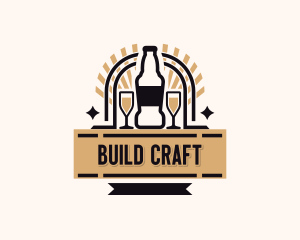 Craft Beer Brewery logo design