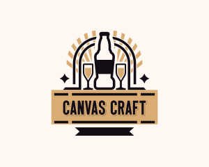 Craft Beer Brewery logo design