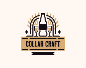 Craft Beer Brewery logo design