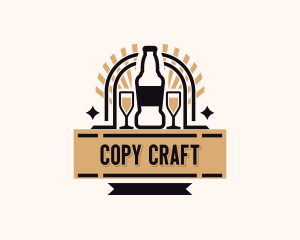 Craft Beer Brewery logo design