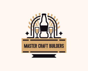 Craft Beer Brewery logo design