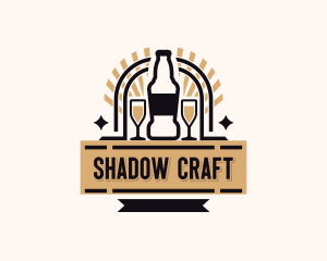 Craft Beer Brewery logo design