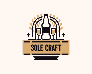 Craft Beer Brewery logo design