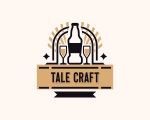 Craft Beer Brewery logo design