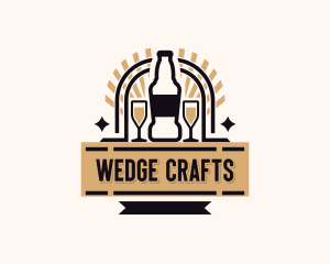 Craft Beer Brewery logo design