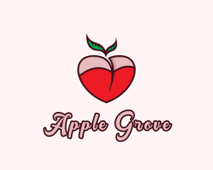 Sexy Apple Boobs logo design