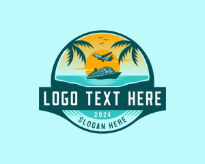 Airplane Cruise Travel logo