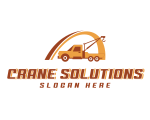 Industrial Crane Truck logo