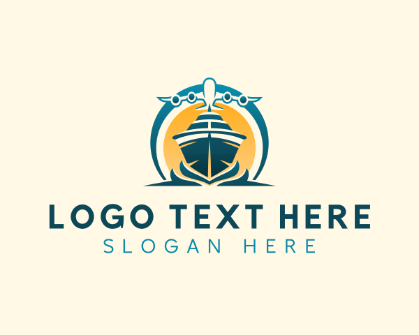 Yacht logo example 3